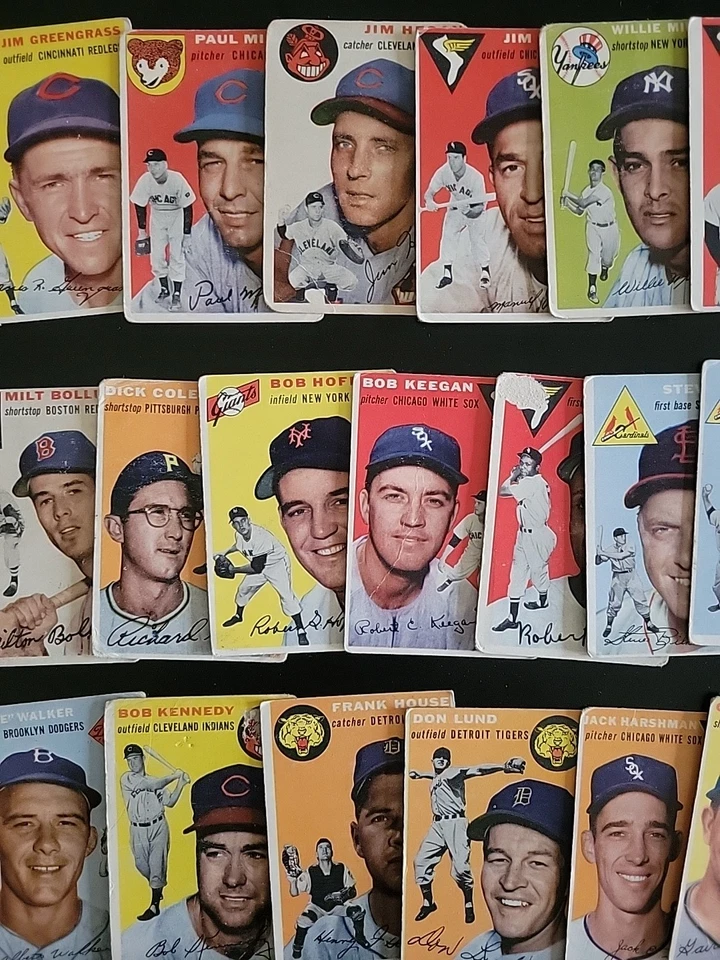 1954 Topps Baseball Card Lot - 38 Different - W/ Gus Zernial and Jim Rivera - Image 3 of 4