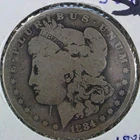 1884-O $1 Morgan Silver Dollar