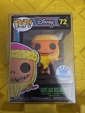 Funko Pop! Vinyl: Disney - Jack Skellington (Black Light) - Funko (Exclusive)#72