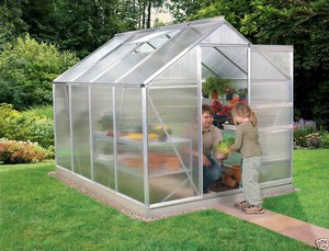 Pergart Vitavia Calypso 5800 Alu Gewächshaus 5,8qm-193x306cm HKP 6mm
