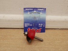 FREUD 30-106  1/2" X  11/2" COVE TCT ROUTER CUTTER BIT 1/4" SHANK