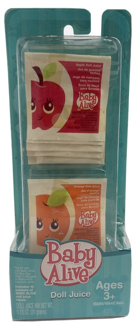 baby alive juice packets
