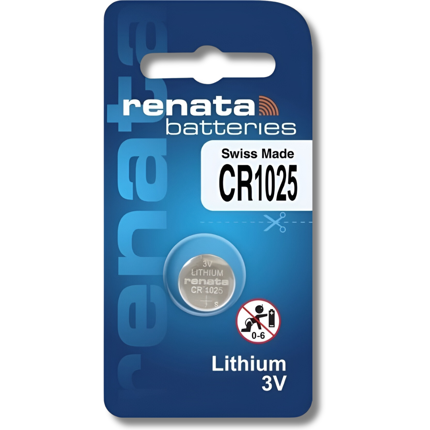 RENATA CR1025 1025 Lithium Coin Cell Battery 3V Swiss Made *EXPIRY 12/2028*