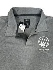 Oakley Hydrolix Polo Shirt Short Sleeve Solid Black Men  s Size Medium NWT