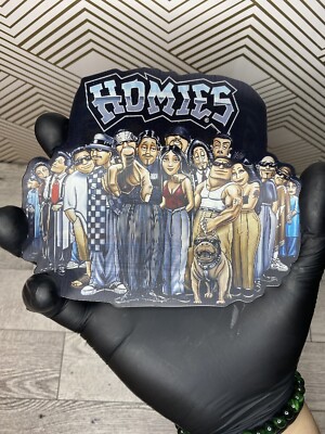 Homies David Gonzales Art Chicano 3D Lenticular Motion Car Sticker Decal Peeker