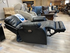 Catnapper Thornton Electric Leather Recliner Chair 764762-7 Power lumbar head