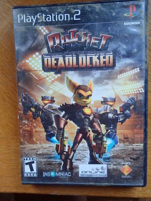 Ratchet Deadlocked (Sony Playstation 2 PS2) Complete, tested