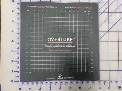 3D Printing Build Surface 8'' x 8'' like buildtak Heat Bed Platform Sticker 