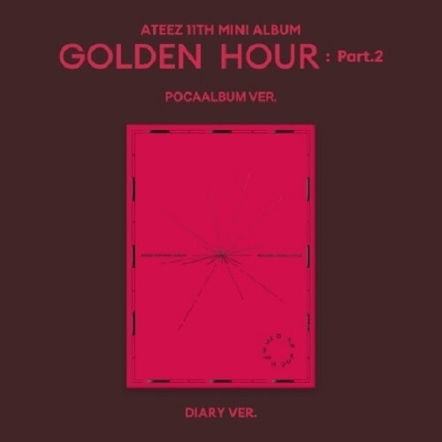 ★非売品◆サインCD◆ATEEZ◆GOLDEN HOUR : Part.2 ATEEZ - GOLDEN HOUR : PART.2 - FOR Ver. - Walmart Exclusive