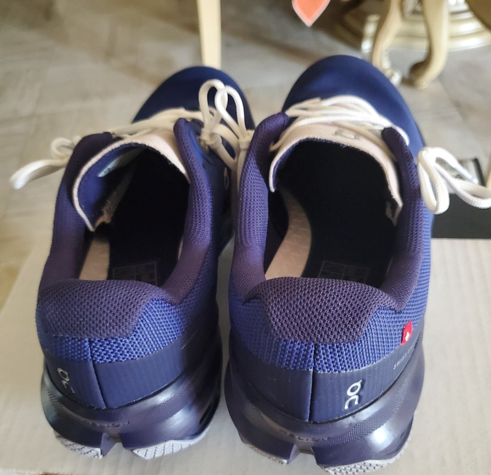 blue and pink qc shoes on cloud with extra traction eBay