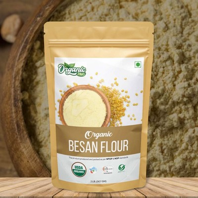 Organic Zing Organic Besan Flour [907g/31.9oz].