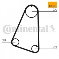 Zahnriemen CONTINENTAL CTAM CT504 für Opel Kadett D Kadett E