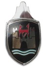 VW TYPE 1 BUG 3 COLOR HOOD CREST WOLFSBURG CASTLE FITS ANY SEDAN OR CONVERTIBLE