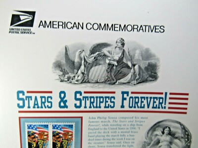 1997 start & stripes forever US Postal Stamps American