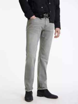 NWT $218 John Varvatos Delridge Regular Fit Straight Leg In Iron Grey Size:30