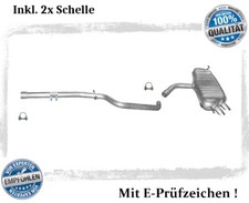 Auspuffanlage für VW Golf 5 V 1.9 TDI 66/77KW Bj.03-08 Auspuff Schelle