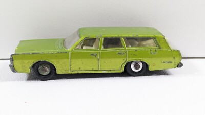 Vintage Lesney Matchbox Series No 55 Or 73 Mercury Green Station
