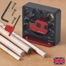 Round Tenon Cutter Compact Doweling Jig Dowel Maker Metric 8-20mm Woodworking UK