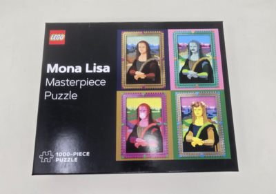 LEGO Masterpiece Puzzle: Mona Lisa 1000-Piece Jigsaw Puzzle *NEW w