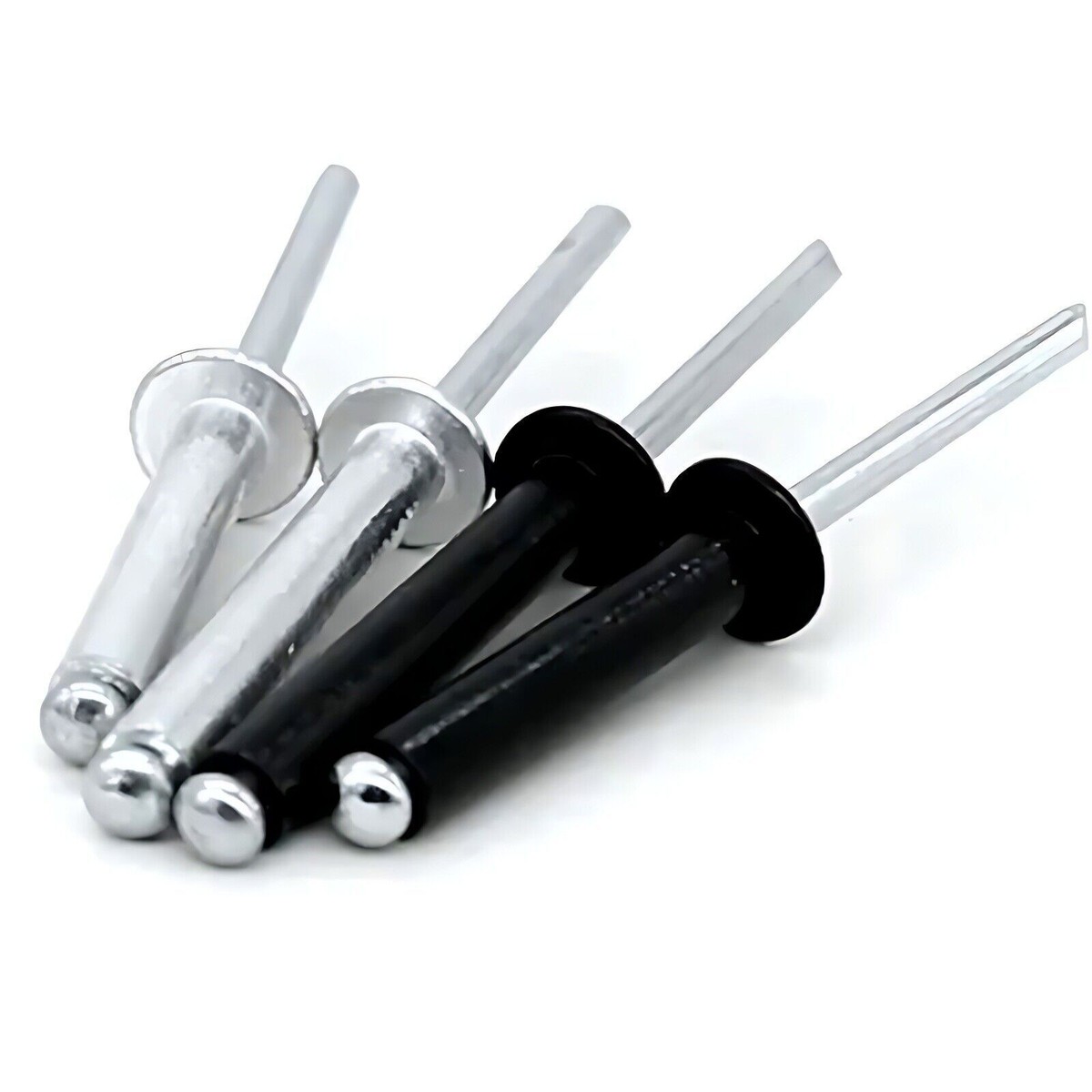 Rear Flange Rivets Blind Rivets Black Large Flange Aluminum Blind Pop Rivets – 3/16 Inch ...