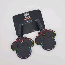 Disney Orgullo Bolso Etiquetas Colección Mickey Mouse Accesorios de Viaje Set 2 Equipaje