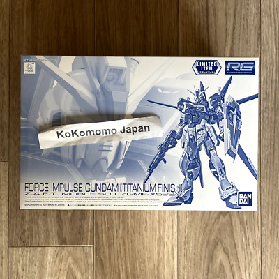 RG 1/144 Force Impulse Gundam Titanium Finish Limited Japan | eBay