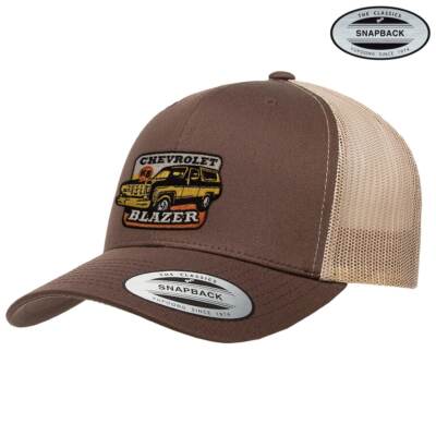 Offiziell Lizenziert Chevrolet Blazer Patch Premium Trucker Kappe
