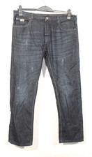 Firetrap Mens Blackseal Jeans W38 L31 Blue Di...