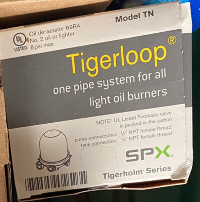 Tigerloop oil de-aerator model S220 TN  NIB