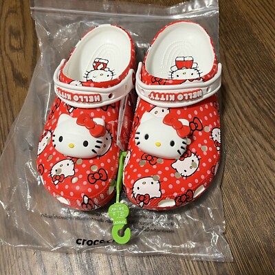 専用   2セット CROCS Hello Kitty Classic Clog 210575-90H - Shiekh
