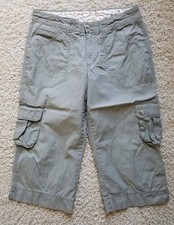 Columbia Travel Hiking Outdoor Casual Cropped Pants Women's Size 8 Waist 30"