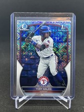 2023 Bowman Chrome - Prospects  Mojo Refractor #BCP-221 Yosy Galan (RC)