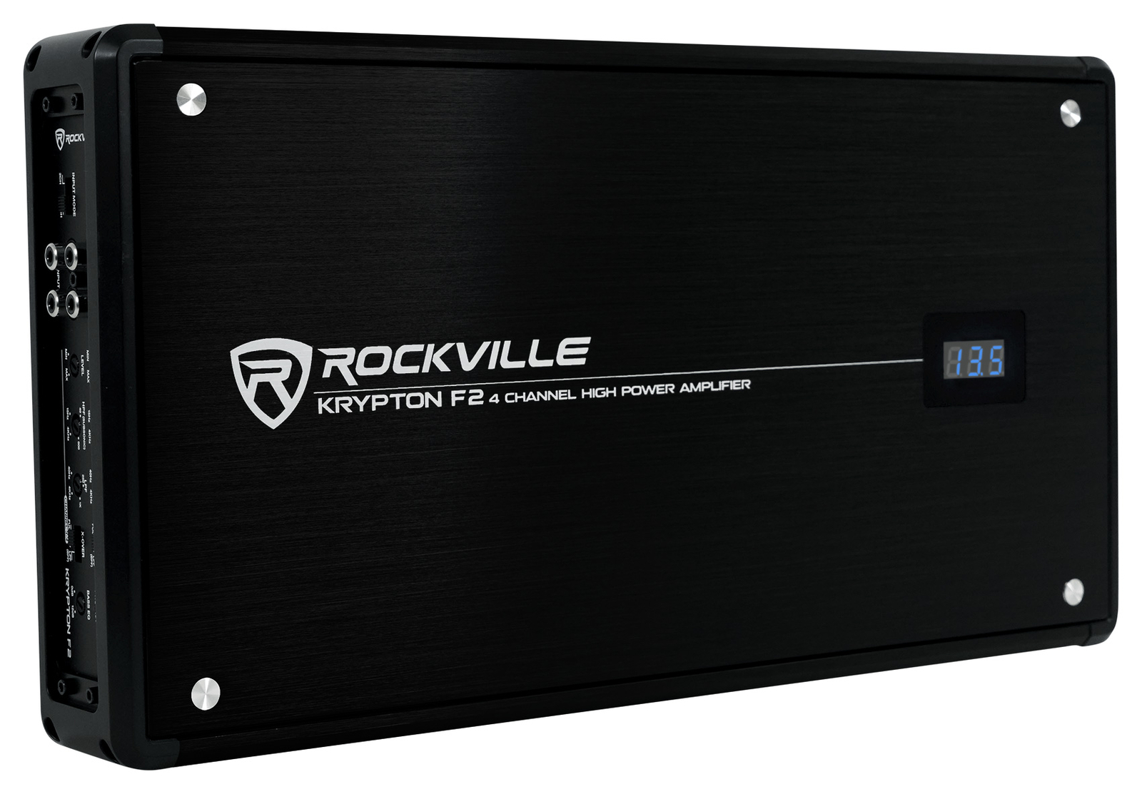 Rockville KRYPTON F2 2400 Вт Пиковый600 Вт среднеквадратичный 4-канальный усилитель для автомобильной стереосистемы