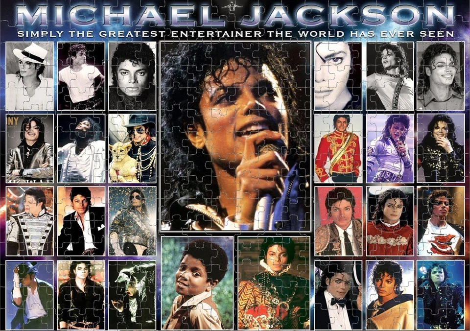 MICHAEL JACKSON Jigsaw Puzzle, Game, Gift, Christmas, Birthday, Rock, Music