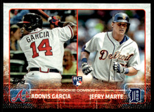 2015 Topps Update Series - Rookie Combos #US108 Jefry Marte, Adonis Garcia (RC)