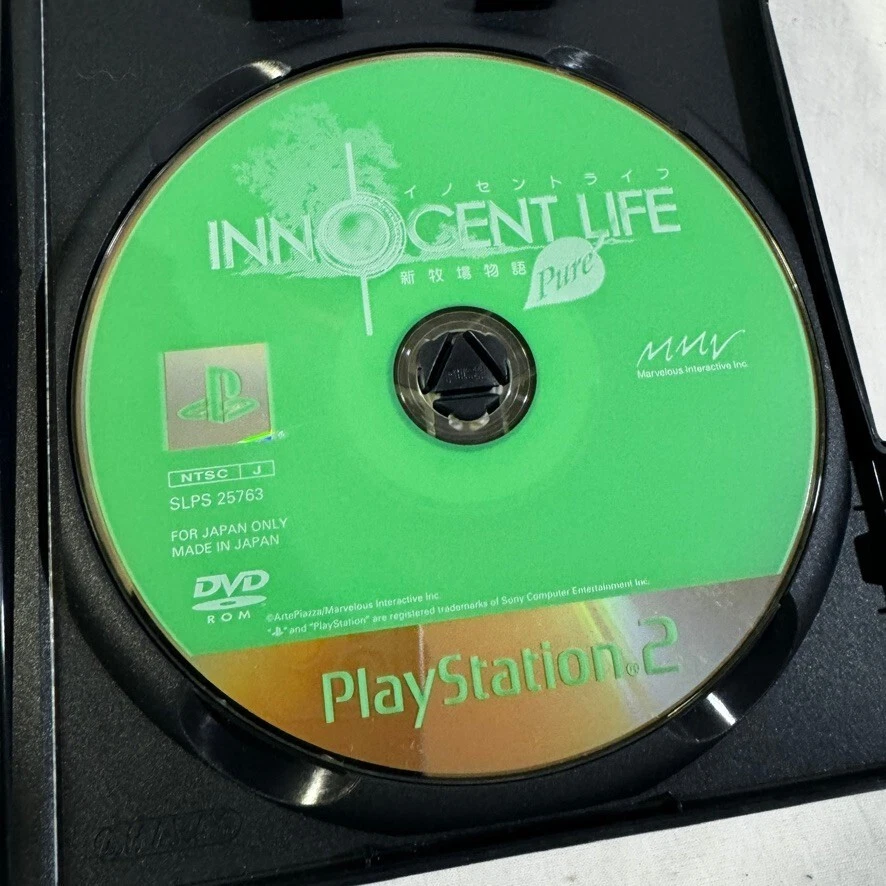 Innocent Life: Pure Sony Playstation 2 PS2 Game NTSC Japan - Complete - Image 4 of 4