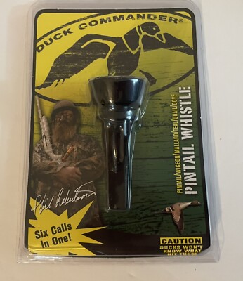 Duck Commander Dynasty 6 in 1 Pintail/Wigeon Duck Season Call Hunting New