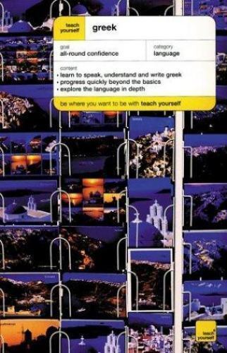 Teach Yourself Greek Complete - Paperback with 2 cd's set by Matsukas Aristarhos - Picture 1 of 1