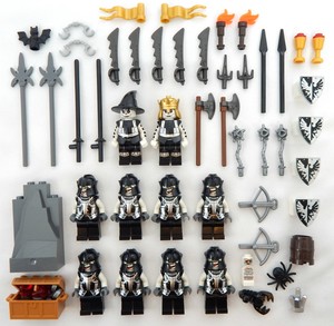 lego castle knight minifigures