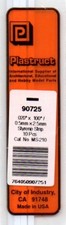 Plastruct PLS 90725 MS-210 Rectanger Strip, .020x.100" 10 pcs