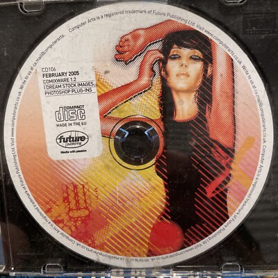 2005 CD106 Future Publishing Photoshop Plugins & Stock Images Vintage Software
