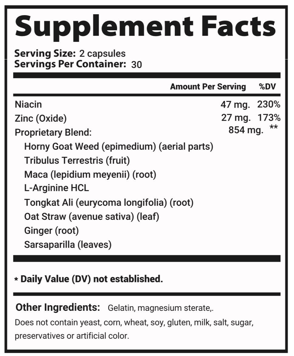 3-Pack Mars Men Capsules - MarsMen for Men Health Capsules - 180 Capsules View 4