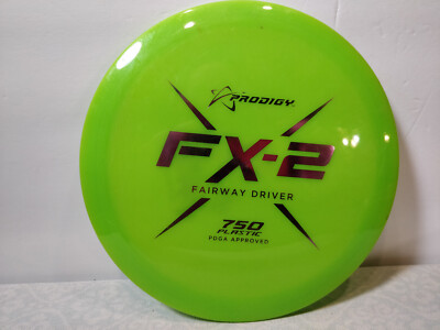 Prodigy FX2 FX-2 750 Plastic 173 grams Green disc golf