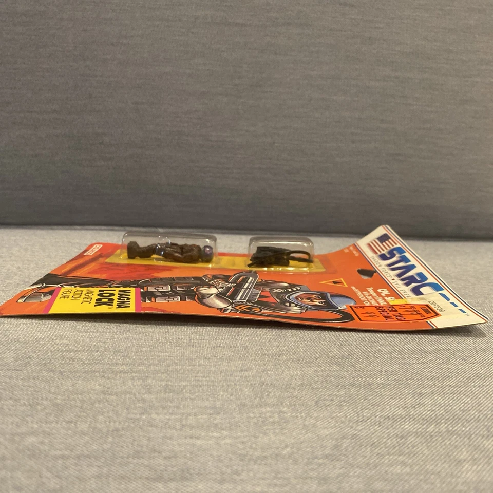 STARCOM - Shadow Force CPL. SLASH Magnetic Action Figure - Sealed (Coleco 1986) - Image 3 of 4