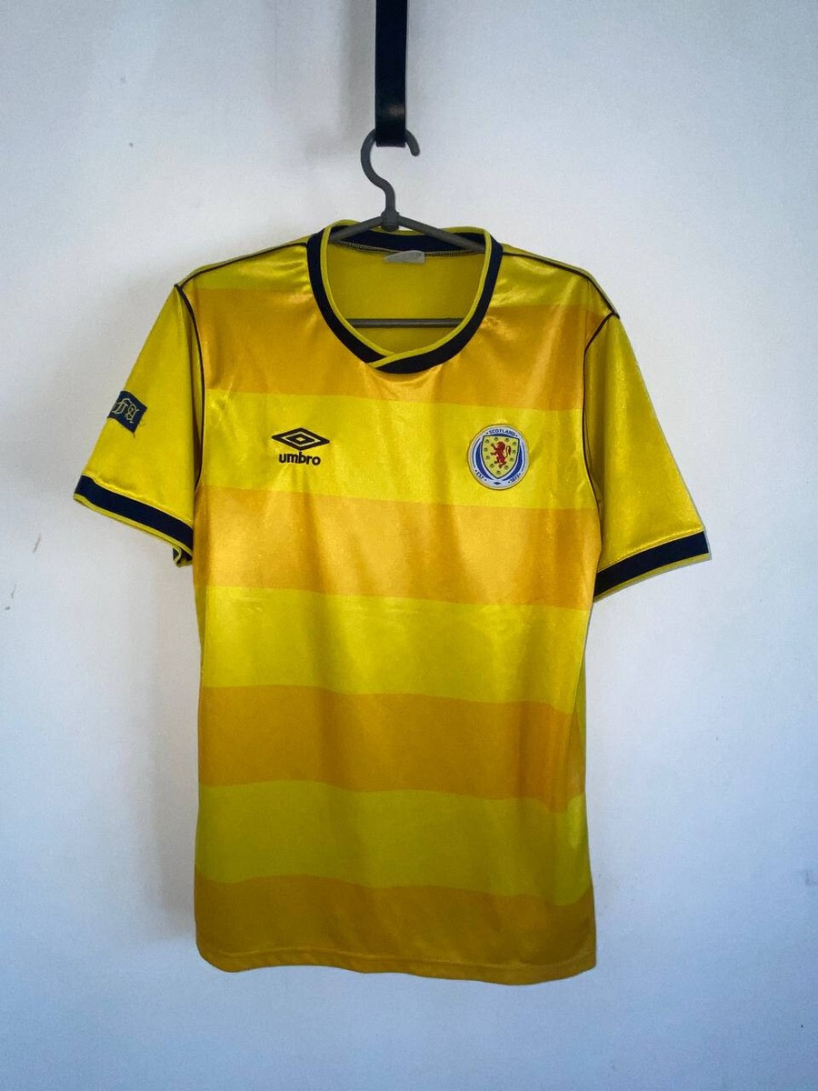 UMBROスコットランドユニフォーム Scotland Away football shirt 1985 - 1988 mens replica jersey umbro