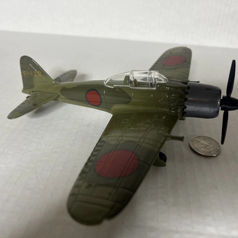 Vintage Air Signature - Segunda Guerra Mundial Mitsubishi Zero escala 1:48 fundido a presión #99068 Foto 2 de 4