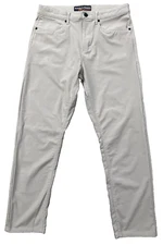 Hudson Barrow Performance Tech Pants Men's 32x29 Taper Leg Stretch Golf Chino