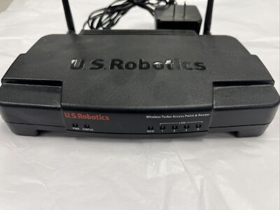 US Robotics USR8054 Wireless Router - Preowned with its Power cord