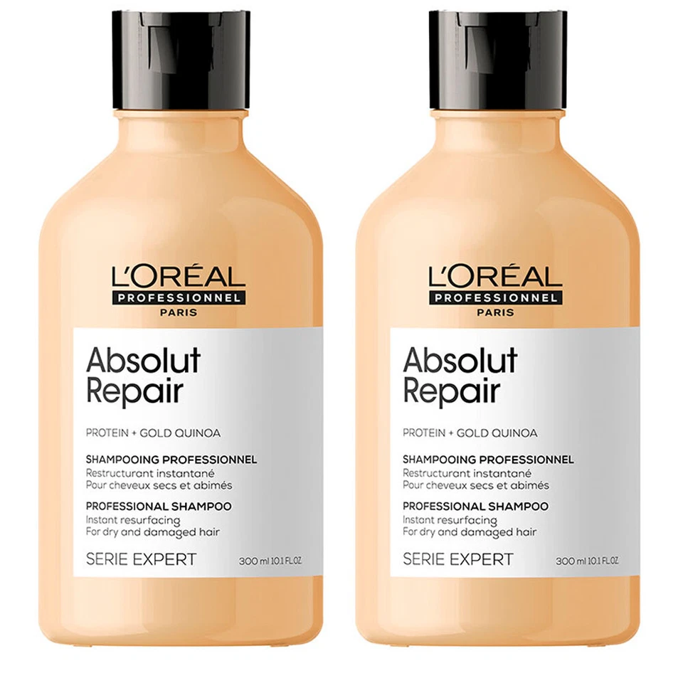 L'ORÉAL PROFESSIONNEL Loreal Serie Expert Absolut Repair Shampoo 2x 300ml = 600ml