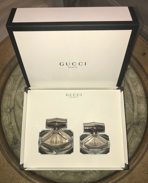gucci bamboo 2 piece gift set